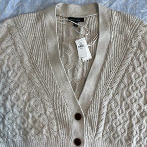 Banana Republic Oatmeal Cropped Sweater Size XL